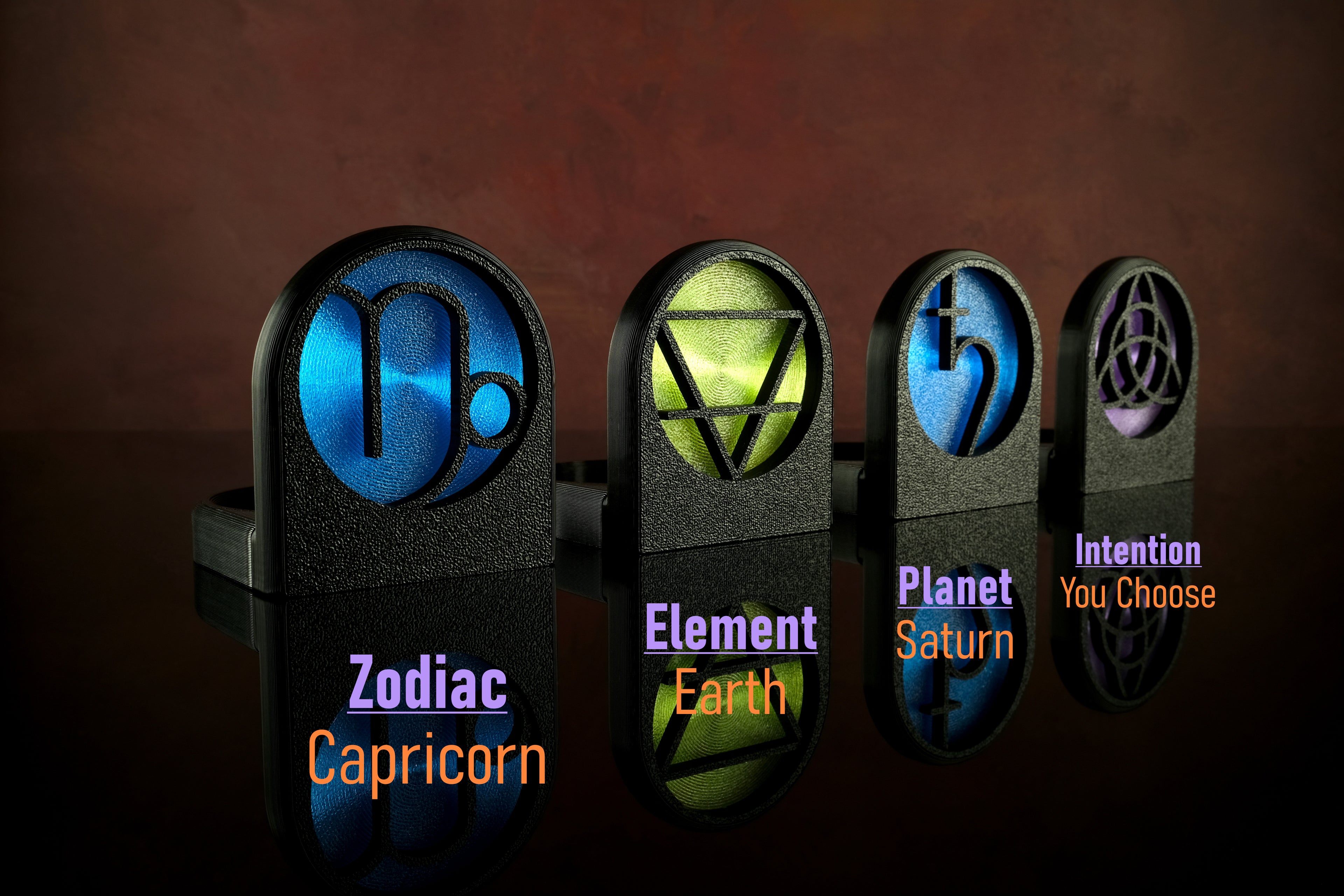 Capricorn Candle Holder Set
