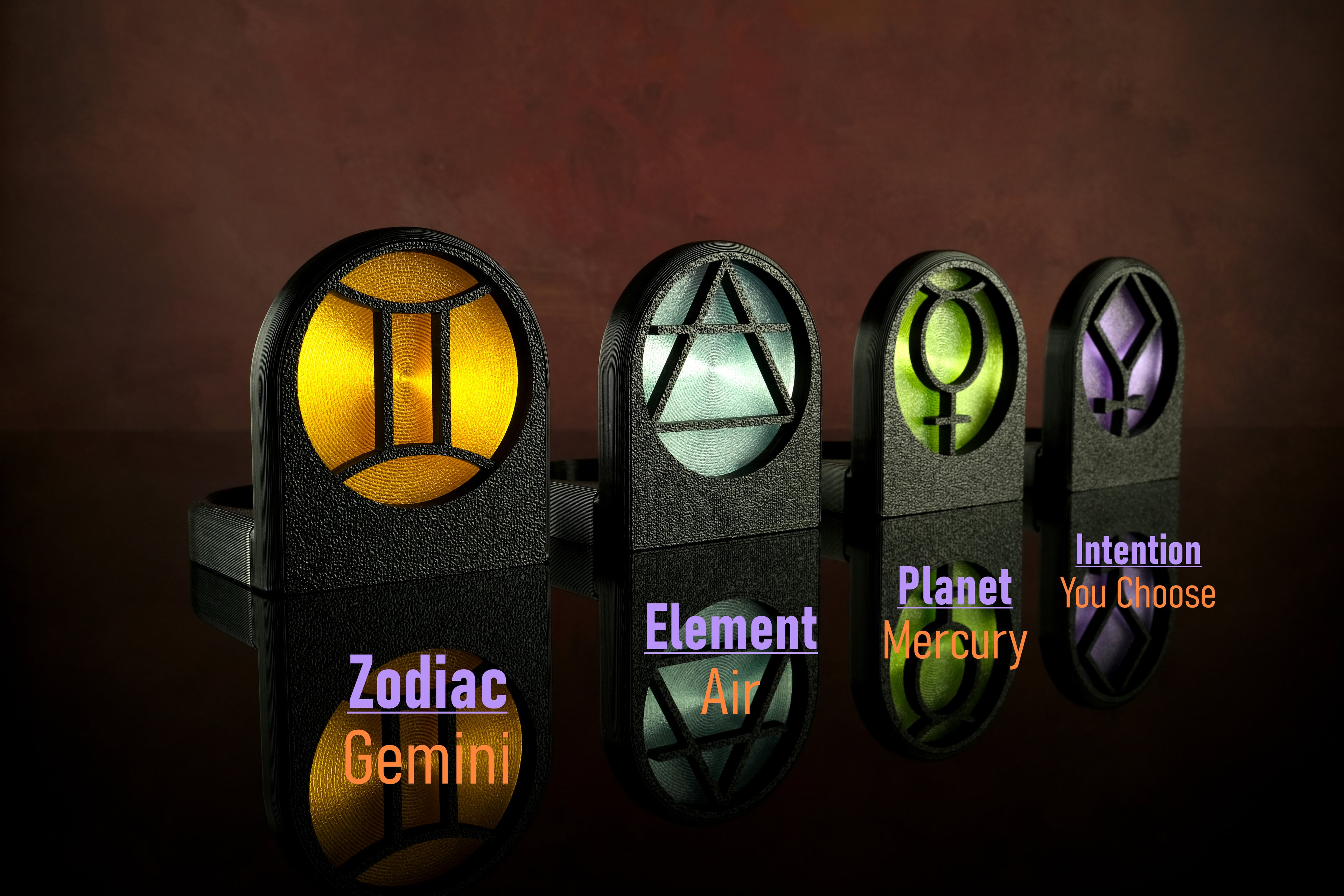 Gemini Candle Holder Set