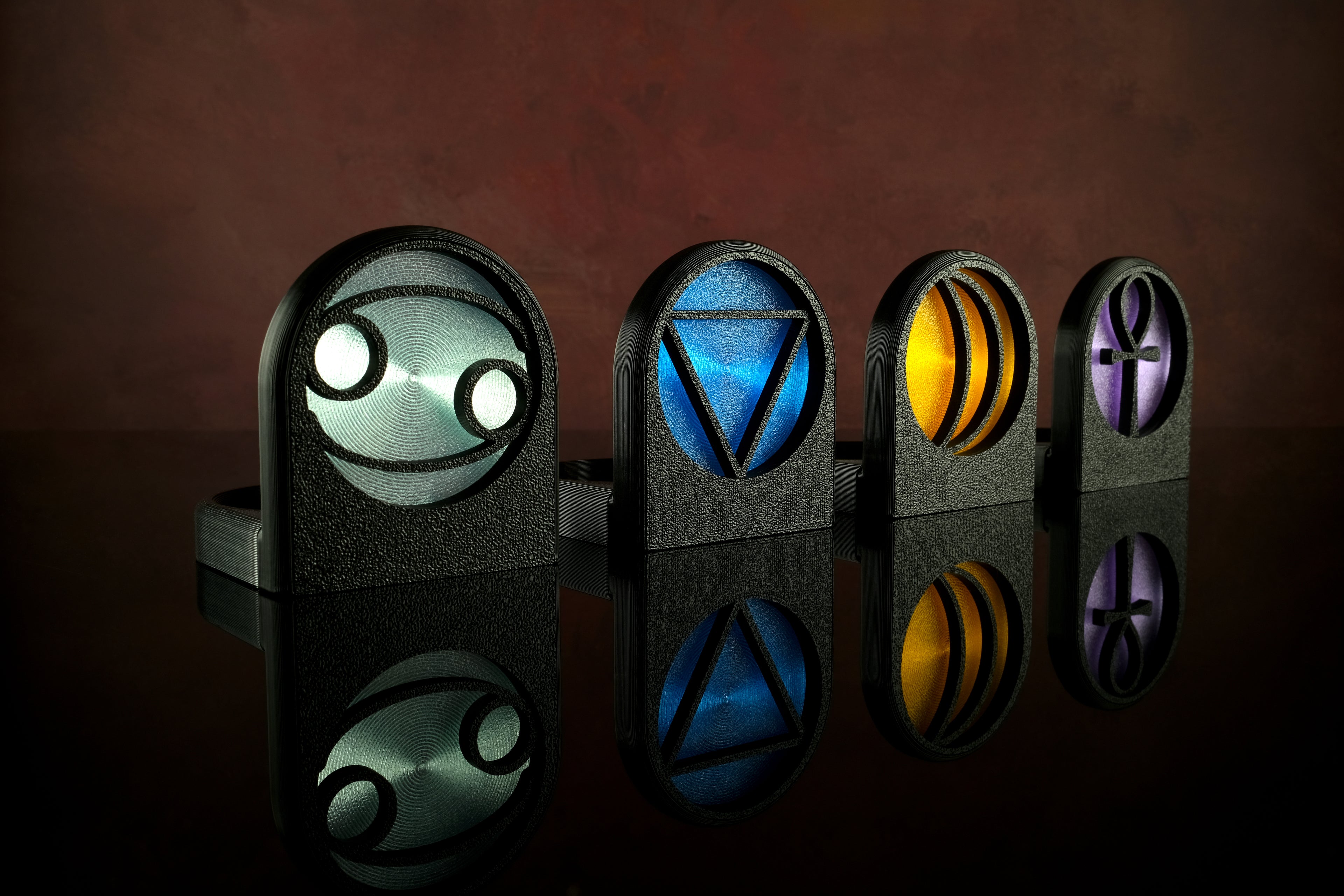 Cancer Candle Holder Set