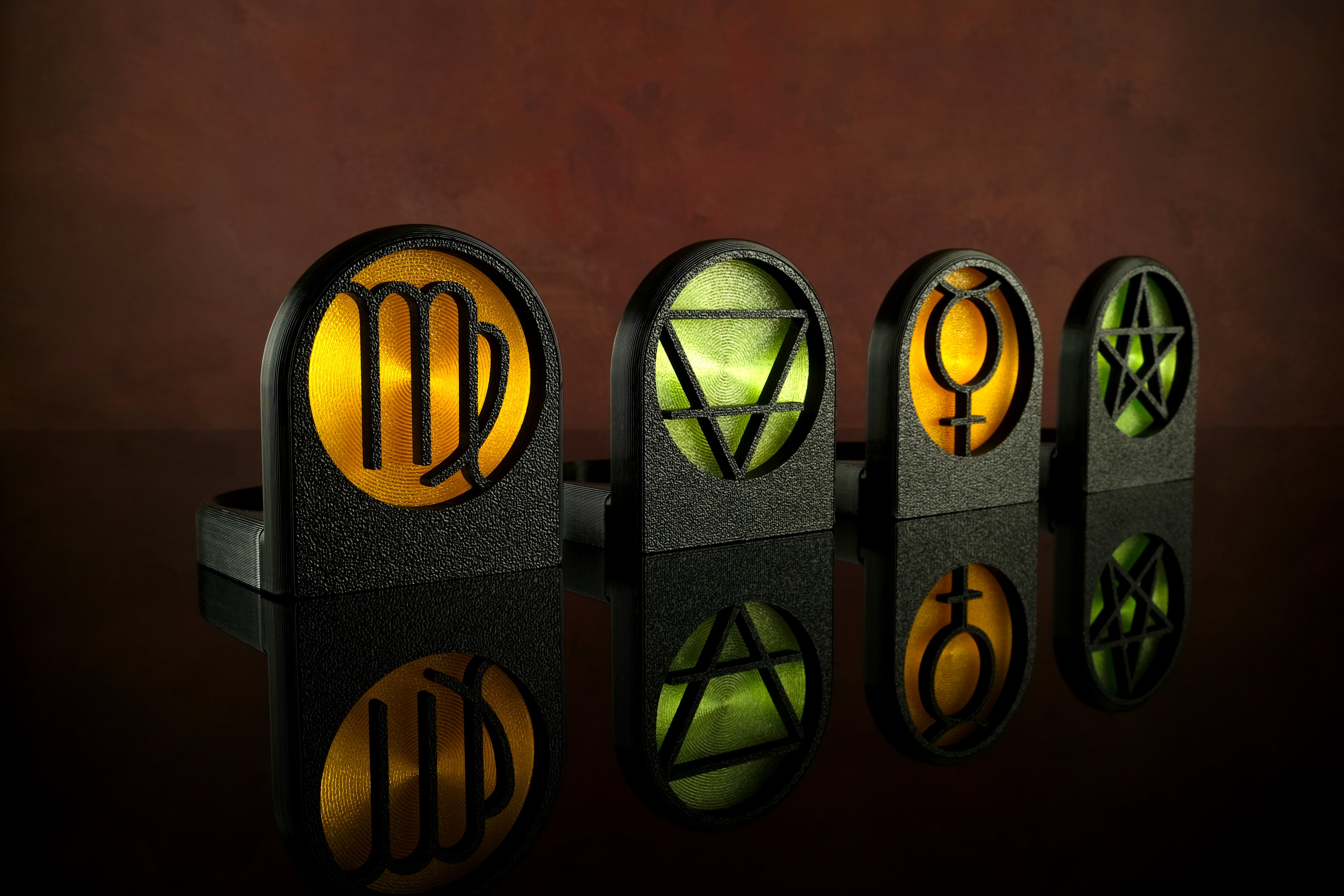 Virgo Candle Holder Set