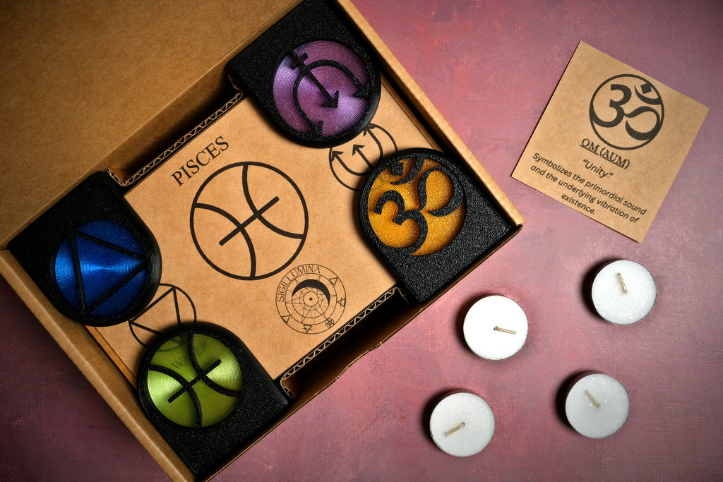 Aries Candle Holder Set