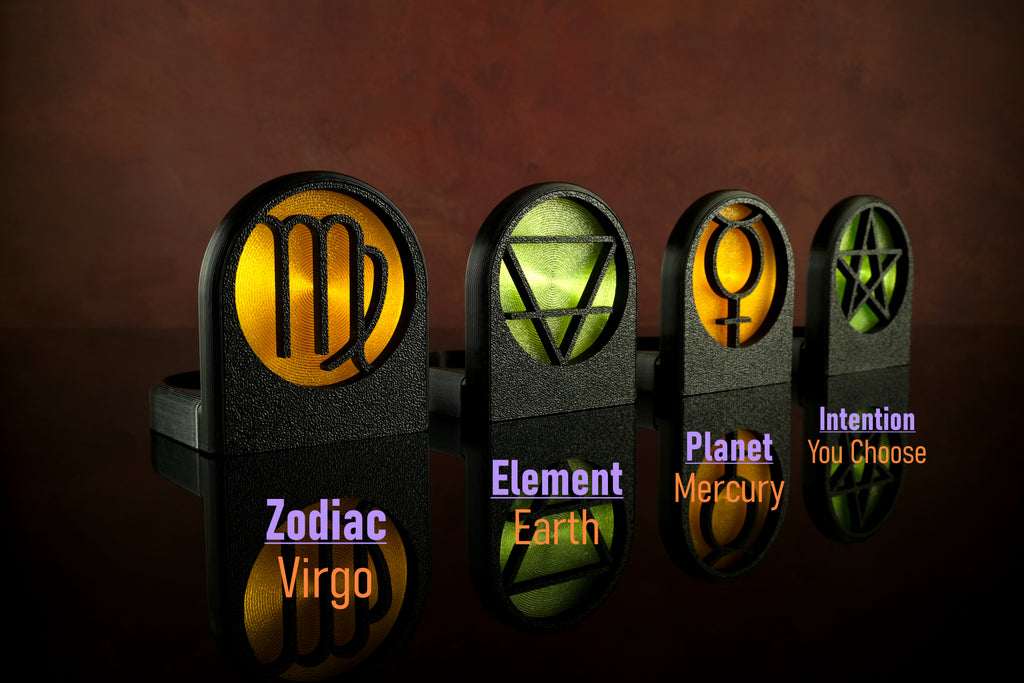 Virgo Candle Holder Set